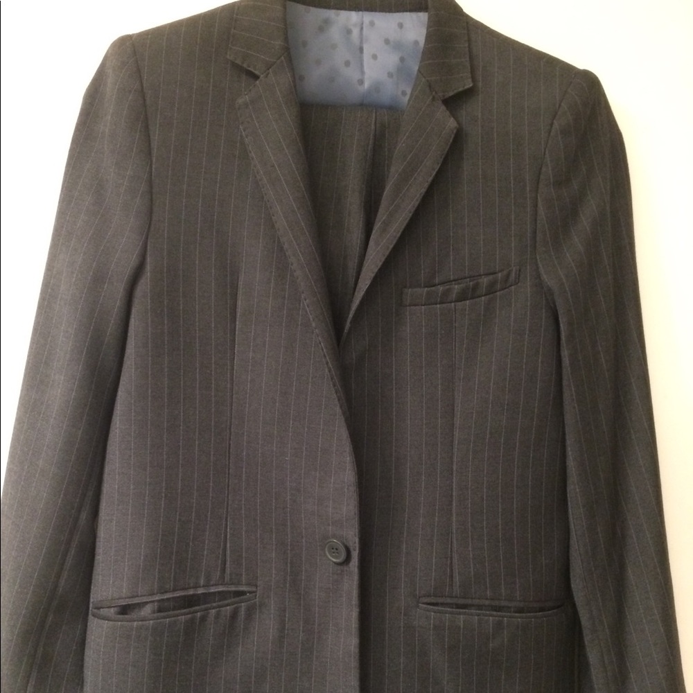 Pinstripe Suit